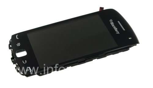 Photogallery for The original LCD screen assembly with touch-screen for BlackBerry 9380 Curve, Black, screen type 003/111 product