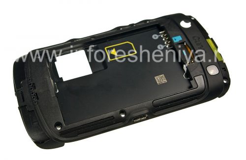 Photogallery for Der mittlere Teil des ursprünglichen Fall für Blackberry Curve 9380, Schwarz product