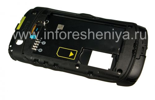 Photogallery for Der mittlere Teil des ursprünglichen Fall für Blackberry Curve 9380, Schwarz product