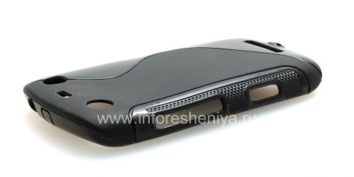 Photogallery for 硅胶套紧凑的流线型曲线BlackBerry 9380, 黑 product