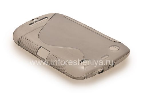Photogallery for 硅胶套紧凑的流线型曲线BlackBerry 9380, 灰色 product