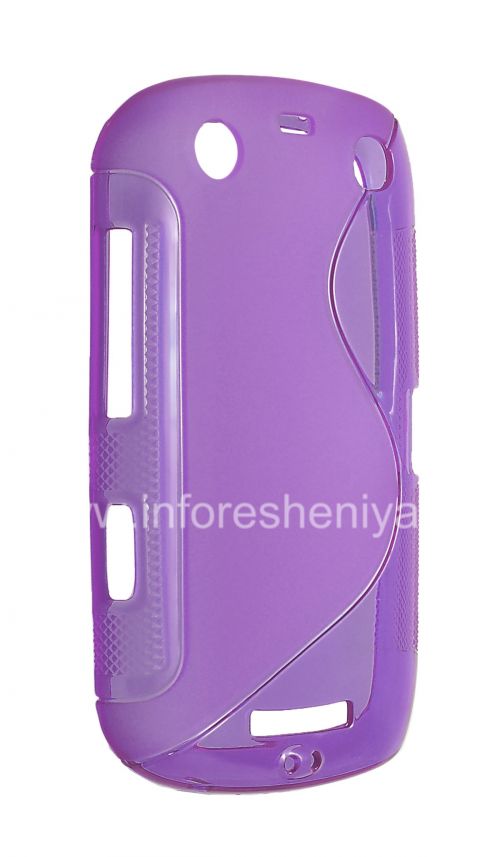 Photogallery for 硅胶套紧凑的流线型曲线BlackBerry 9380, 紫丁香 product