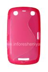 Photo 1 — Silicone Case for BlackBerry compacted Streamline Curve 9380, Pink