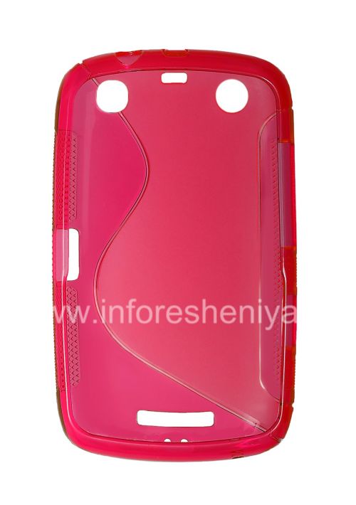 Photogallery for 硅胶套紧凑的流线型曲线BlackBerry 9380, 粉红色 product