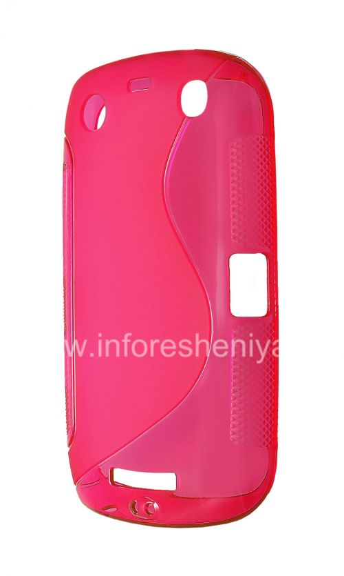 Photogallery for 硅胶套紧凑的流线型曲线BlackBerry 9380, 粉红色 product