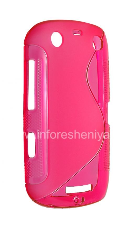 Photogallery for 硅胶套紧凑的流线型曲线BlackBerry 9380, 粉红色 product