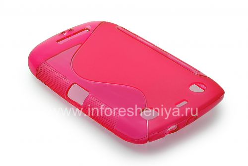 Photogallery for 硅胶套紧凑的流线型曲线BlackBerry 9380, 粉红色 product