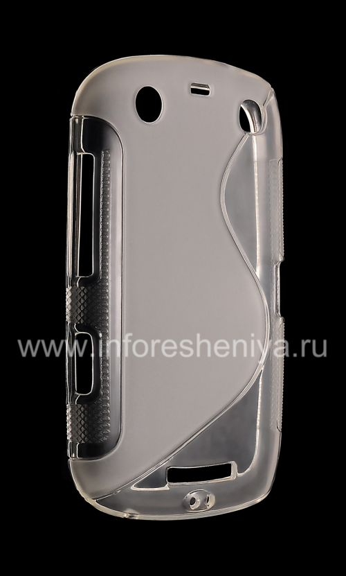 Photogallery for 硅胶套紧凑的流线型曲线BlackBerry 9380, 透明 product