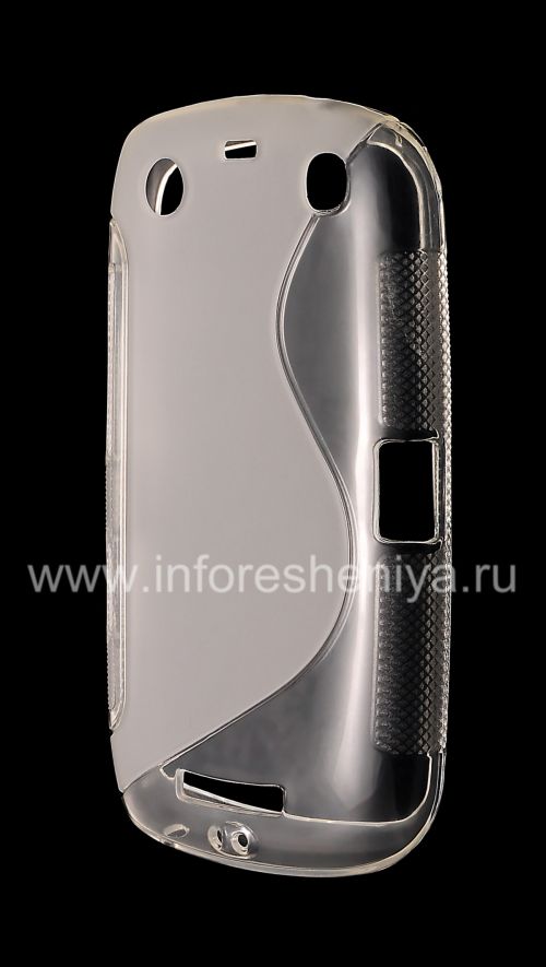 Photogallery for 硅胶套紧凑的流线型曲线BlackBerry 9380, 透明 product