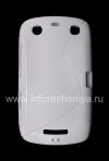 Photo 1 — Silicone Case for BlackBerry compacted Streamline Curve 9380, White
