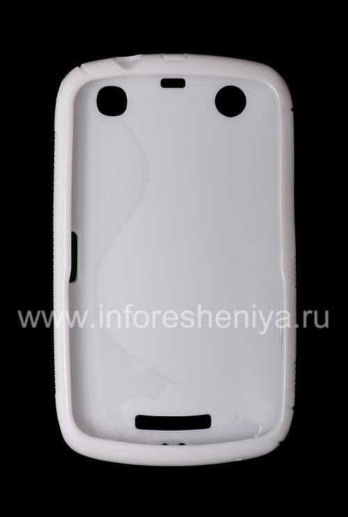 Photogallery for 硅胶套紧凑的流线型曲线BlackBerry 9380, 白 product