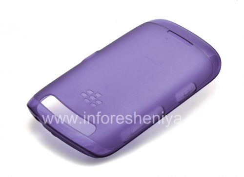 Photogallery for Kasus silikon asli disegel lembut Shell Case untuk BlackBerry 9380 Curve, Lilac (Vivid Violet) product