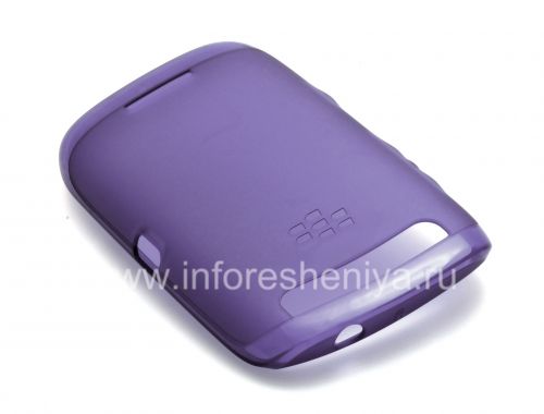 Photogallery for Kasus silikon asli disegel lembut Shell Case untuk BlackBerry 9380 Curve, Lilac (Vivid Violet) product