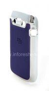 Photo 4 — Plastic bag-cover with relief insert for BlackBerry 9790 Bold, Metallic / Blue