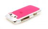 Photo 6 — Plastic bag-cover with relief insert for BlackBerry 9790 Bold, Metallic / Fuchsia