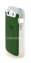 Photo 4 — Plastic bag-cover with relief insert for BlackBerry 9790 Bold, Metallic / Green