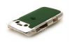 Photo 5 — Plastic bag-cover with relief insert for BlackBerry 9790 Bold, Metallic / Green