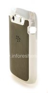 Photo 4 — Plastic bag-cover with relief insert for BlackBerry 9790 Bold, Metallic / Grey