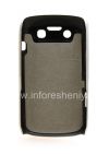 Photo 2 — Plastic bag-cover with relief insert for BlackBerry 9790 Bold, Metallic / Orange