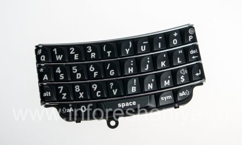 Photogallery for لوحة المفاتيح الإنجليزية الأصلي لبلاك بيري 9790 Bold, أسود product