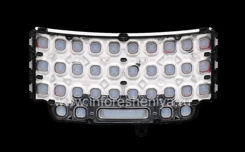 Photogallery for ホワイトロシア語キーボードブラックベリー9790 Bold, ホワイト product