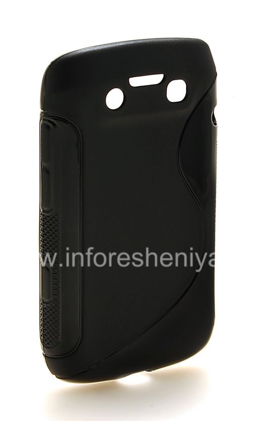 Photogallery for 硅胶套紧凑流线BlackBerry 9790 Bold, 黑 product