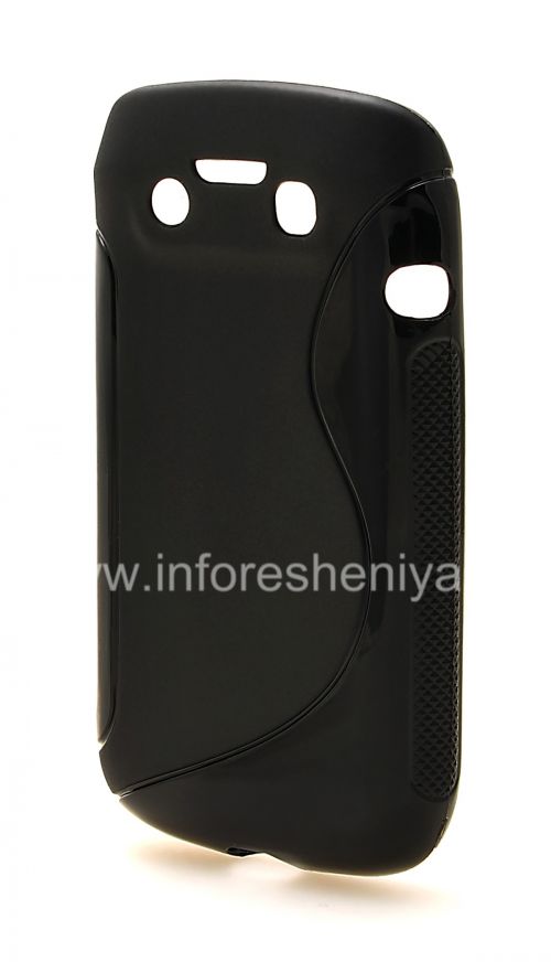 Photogallery for 硅胶套紧凑流线BlackBerry 9790 Bold, 黑 product