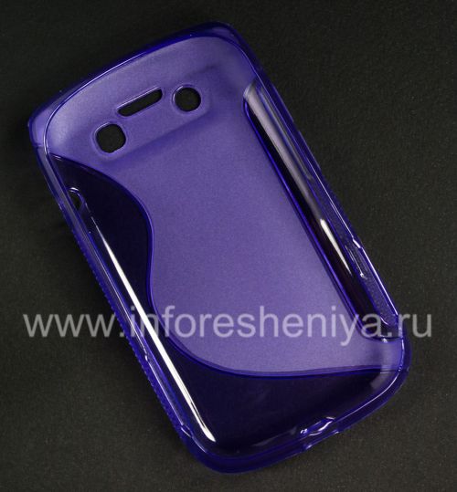Photogallery for 硅胶套紧凑流线BlackBerry 9790 Bold, 紫丁香 product