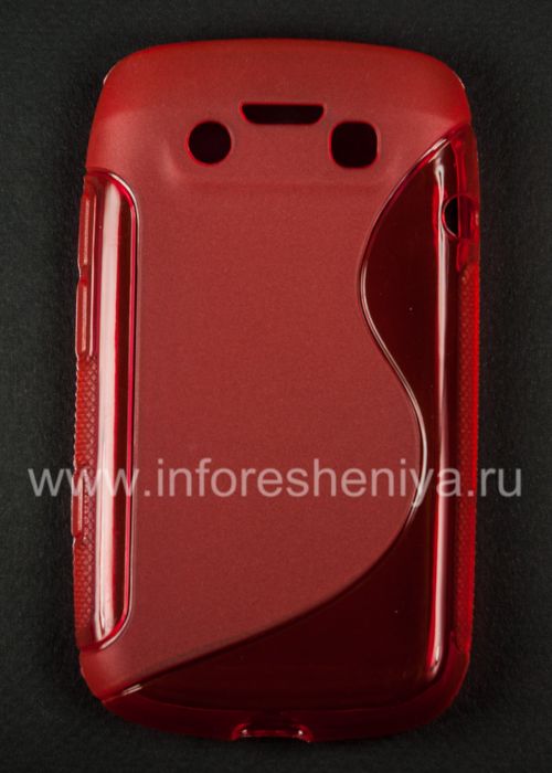 Photogallery for 硅胶套紧凑流线BlackBerry 9790 Bold, 红 product