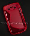 Photo 2 — Silicone Case untuk kompak Streamline BlackBerry 9790 Bold, berwarna merah muda