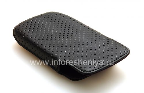 Photogallery for 原皮口袋袋兜BlackBerry 9790 Bold, 黑/紫（黑/紫御） product