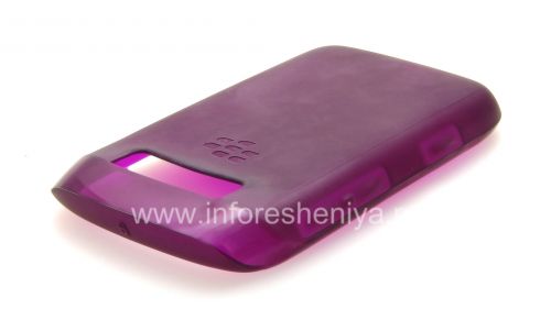 Photogallery for 原来的硅胶套密封软壳案例BlackBerry 9790 Bold, 紫（蓝紫色） product