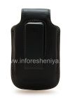 Photo 2 — Das Original Ledertasche mit einem Clip und einem Metall-Tag Leather Swivel Holster für Blackberry, Black (Schwarz)