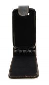 Photo 5 — Ledertasche mit vertikale Öffnung Abdeckung für Blackberry 9800/9810 Torch, Schwarz mit feiner Struktur