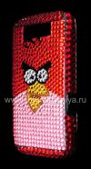 Photo 4 — Plastic Case with rhinestones for BlackBerry 9800/9810 Torch, A series of "Angry Birds"