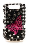 Photo 2 — Plastic Case with rhinestones for BlackBerry 9800/9810 Torch, A series of "Butterfly"