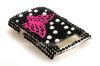 Photo 7 — Plastic Case with rhinestones for BlackBerry 9800/9810 Torch, A series of "Butterfly"