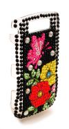 Photo 14 — Plastic Case with rhinestones for BlackBerry 9800/9810 Torch, A series of "Butterfly"