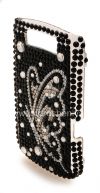 Photo 24 — Plastic Case with rhinestones for BlackBerry 9800/9810 Torch, A series of "Butterfly"