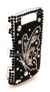 Photo 25 — Plastic Case with rhinestones for BlackBerry 9800/9810 Torch, A series of "Butterfly"