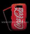 Photo 1 — Plastic Case with rhinestones for BlackBerry 9800/9810 Torch, A series of "Coca Cola"