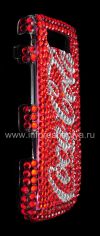 Photo 5 — Plastic Case with rhinestones for BlackBerry 9800/9810 Torch, A series of "Coca Cola"