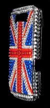 Photo 5 — Plastic Case with rhinestones for BlackBerry 9800/9810 Torch, A series of "Flag"