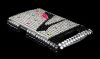 Photo 17 — Plastic Case with rhinestones for BlackBerry 9800/9810 Torch, A series of "Glamour"