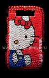 Photo 2 — Plastic Case with rhinestones for BlackBerry 9800/9810 Torch, A series of "Hello Kitty"