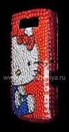 Photo 4 — Plastic Case with rhinestones for BlackBerry 9800/9810 Torch, A series of "Hello Kitty"