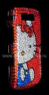 Photo 5 — Plastic Case with rhinestones for BlackBerry 9800/9810 Torch, A series of "Hello Kitty"