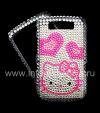 Photo 21 — Plastic Case with rhinestones for BlackBerry 9800/9810 Torch, A series of "Hello Kitty"