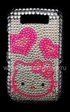 Photo 22 — Plastic Case with rhinestones for BlackBerry 9800/9810 Torch, A series of "Hello Kitty"
