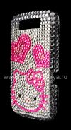 Photo 24 — Plastic Case with rhinestones for BlackBerry 9800/9810 Torch, A series of "Hello Kitty"